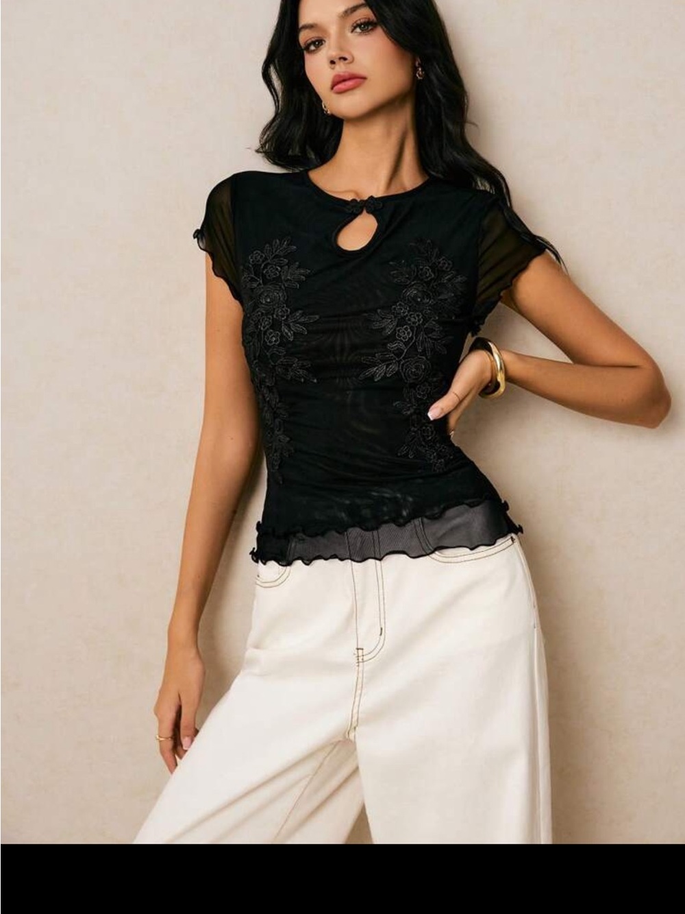 SHEIN Poéselle Elegant Blouse